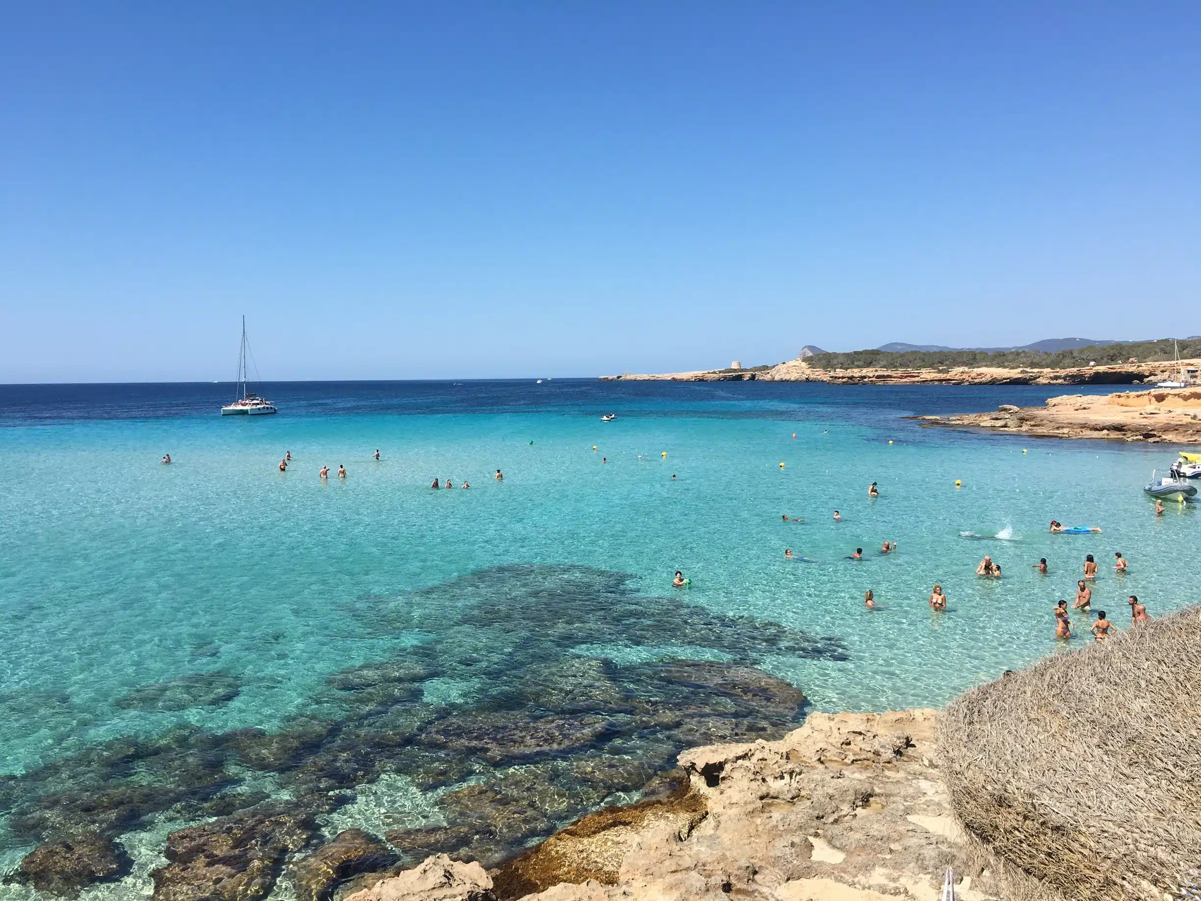 Plage cala-comta-ibiza